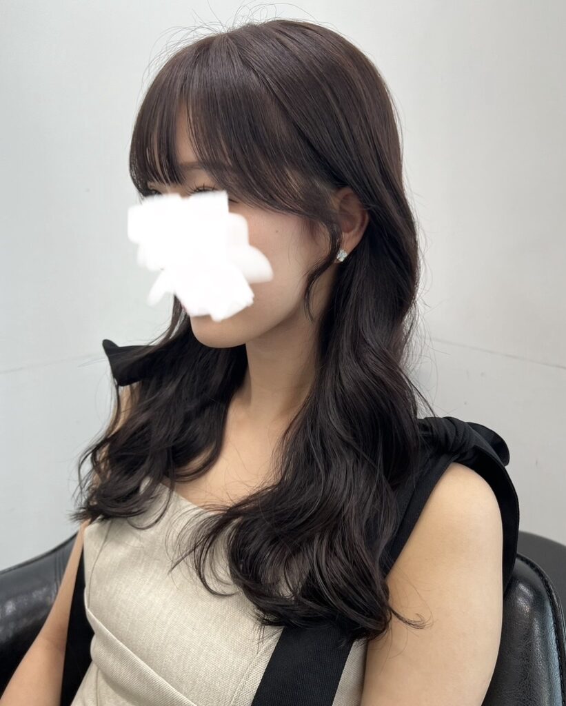 絹女プロ 前髪 after 別アングル