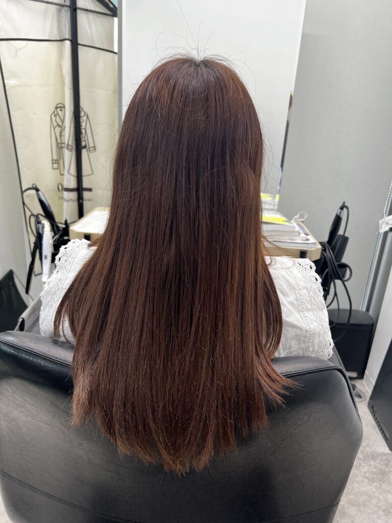 絹女プロ before ロング