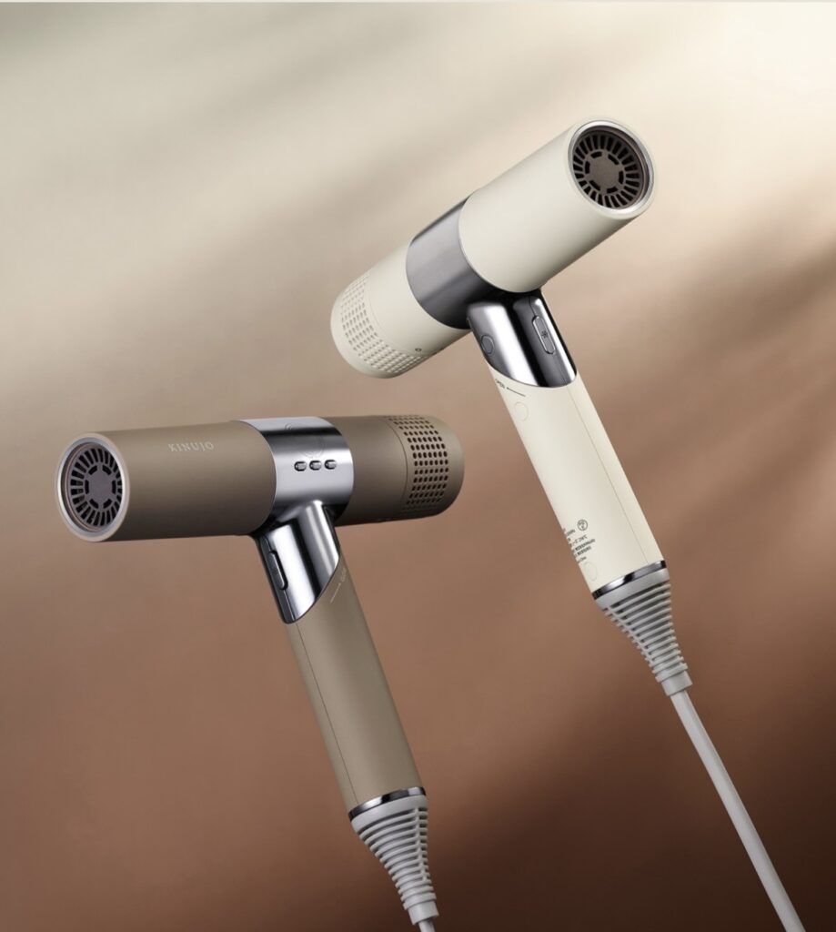 絹女ドライヤー 通常版 モカ・ホワイト 2色