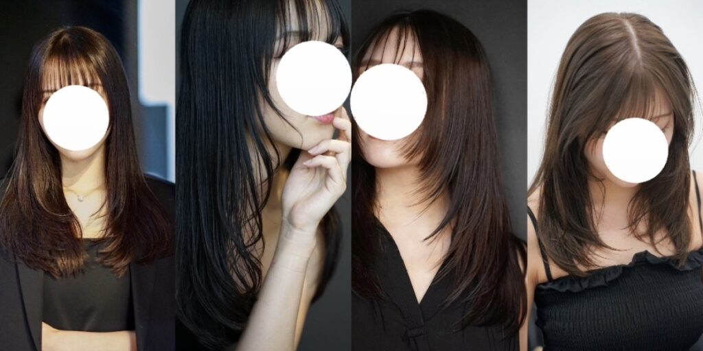 レイヤーカット 流行スタイル